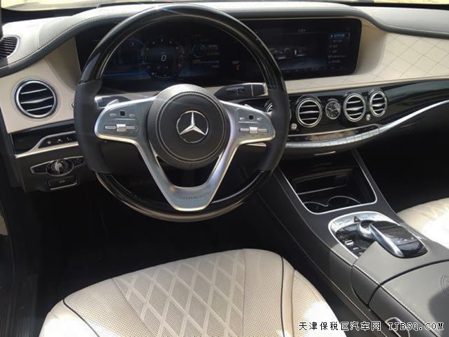 2018款奔驰迈巴赫S560美规版 全景/雷测/抬显现车285万