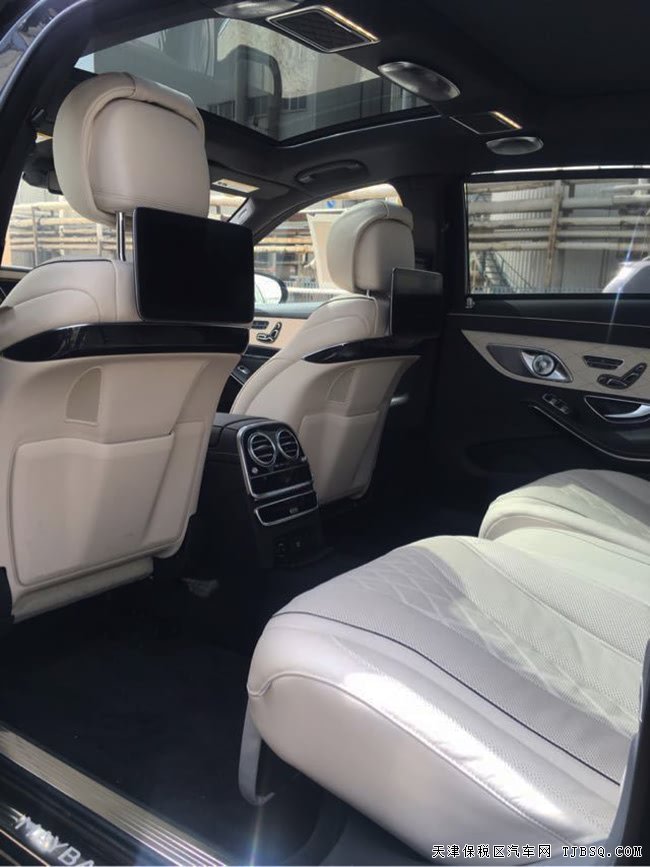 2018款奔驰迈巴赫S560美规版 全景/雷测/抬显现车285万