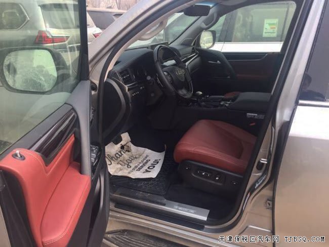 18款雷克萨斯LX570加规版 21轮/天窗/雷达测距现车146万