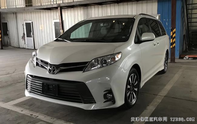 2018款丰田塞纳3.5L两驱XLE版 天窗/18轮/真皮现车49万