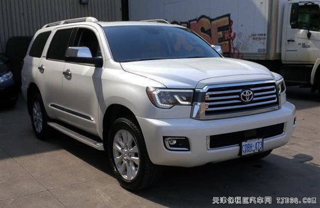 2018款丰田红杉5700四驱白金版 20轮/雷测/7座现车104万