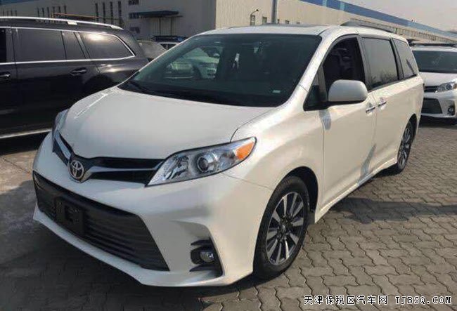 平行进口18款丰田塞纳3.5L商务车 四驱版现车热销