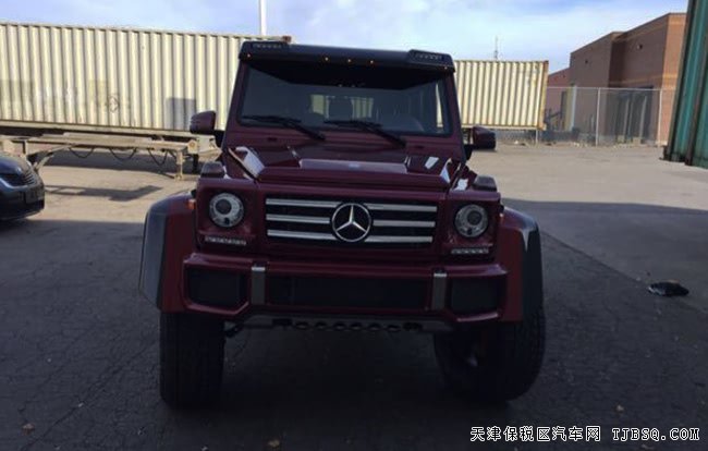 17款奔驰G550加规版4x4 双减震/22轮/三差速锁现车381万