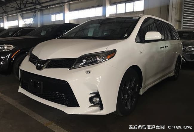 2018款丰田塞纳两驱SE运动版 19轮/8座/天窗现车51.3万