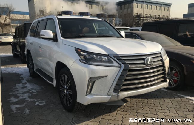 18款雷克萨斯LX570加规版顶配 雷测/天窗/21轮现车146万