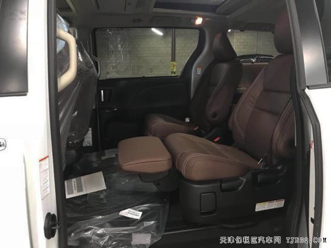18款丰田塞纳3.5L四驱顶配 18轮/雷测/双天窗现车62.8万