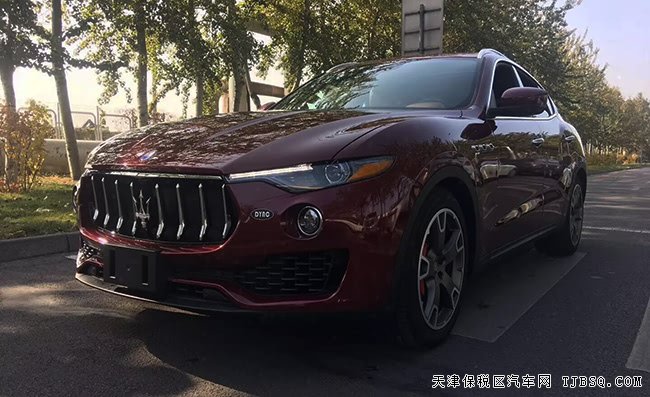 2018款玛莎拉蒂莱万特SUV加规版 天津港现车优购