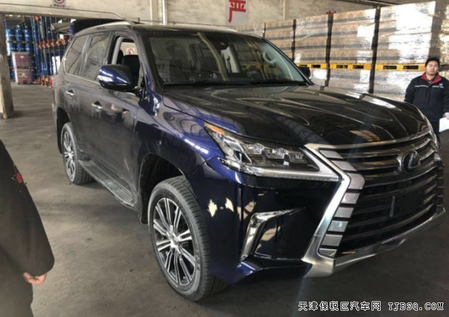 平行进口车18款雷克萨斯LX570加规版 顶配版现车147万购