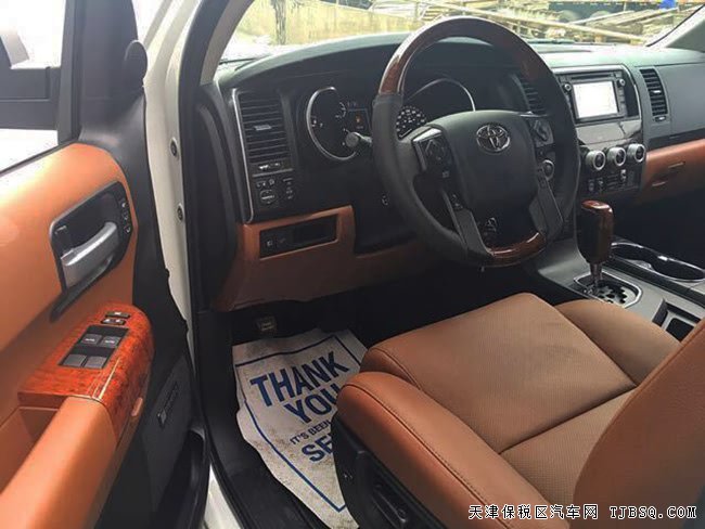 2018款丰田红杉5700加规版七座SUV 白金版现车热销