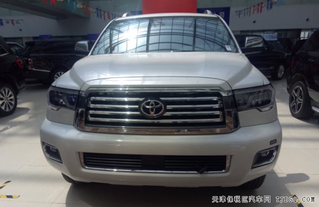 18款丰田红杉5700四驱白金版 7座/吸顶DVD/雷测现车98万