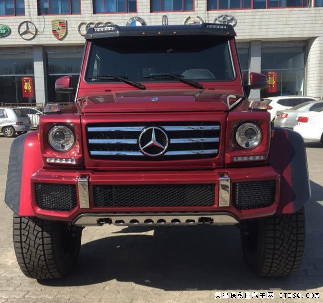 17款奔驰G550 4x4加规版 三差速锁/22轮/天窗现车372万