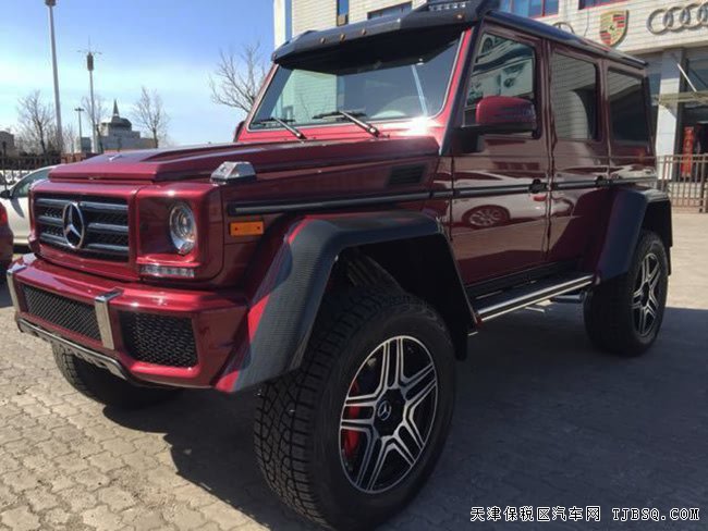 17款奔驰G550 4x4加规版 三差速锁/22轮/天窗现车372万
