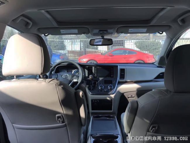 18款丰田塞纳3.5L两驱XLE版 天窗/真皮座椅/7座现车49万