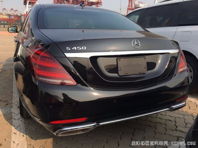 2018款奔驰S450加规版轿车 天津港现车优惠尽享