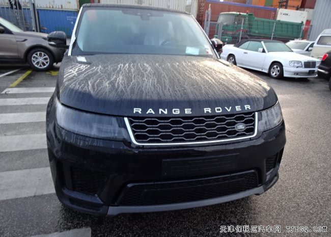 平行进口车18款路虎揽胜运动版 天津港现车优享