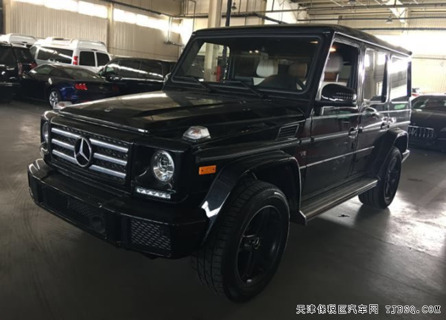 2018款奔驰G550加规版 19AMG熏黑轮/天窗/雷测现车162万