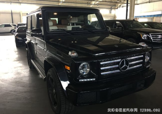 2018款奔驰G550加规版 19AMG熏黑轮/天窗/雷测现车162万