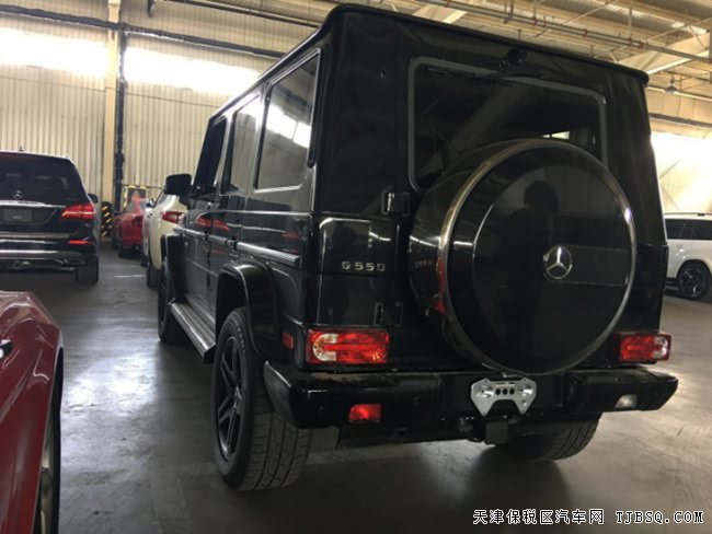 2018款奔驰G550加规版 19AMG熏黑轮/天窗/雷测现车162万