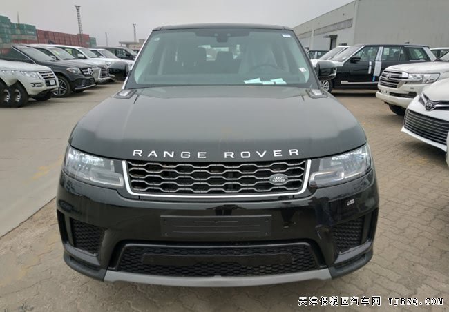 2018款路虎揽胜运动柴油版 全景天窗/大灯清洗现车85万
