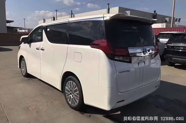 2018款丰田埃尔法3.5L豪华保姆车 天津港现车优享