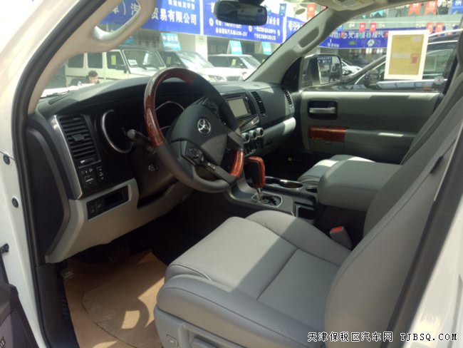 18款丰田红杉5700四驱加规版 白金版现车极致热销