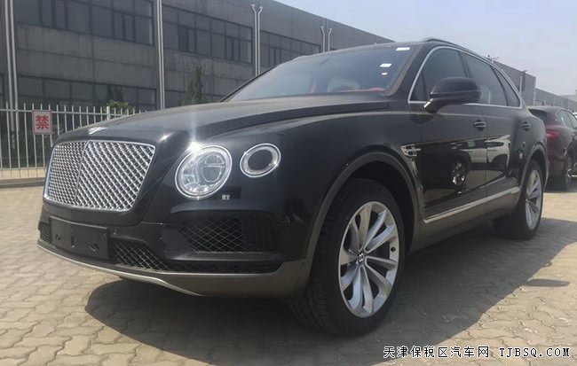 18款宾利添越6.0T汽油欧规版 21轮/四座/后娱现车370万