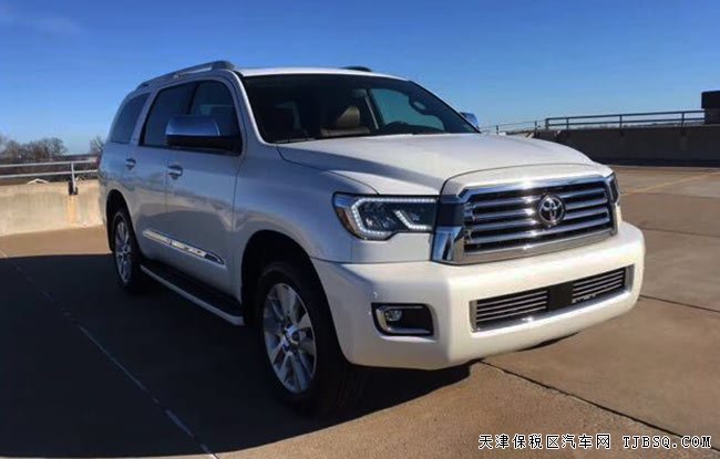 2018款丰田红杉5700四驱白金版 雷测/20轮/天窗现车97万