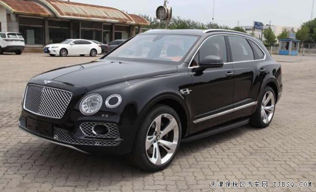 18款宾利添越6.0T汽油欧规版 四座/22轮/后娱现车429万