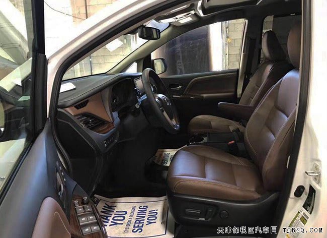 18款丰田塞纳3.5L四驱顶配 雷测/双天窗/18轮现车64.8万