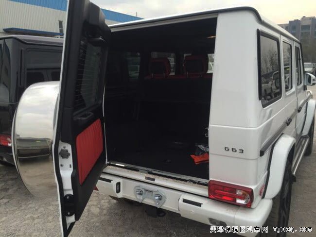 17款奔驰G63AMG加规版 三差速锁/天窗/designo现车235万