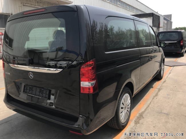 18款奔驰V250加长中东版 17轮/电动门/泊车辅助现车53万