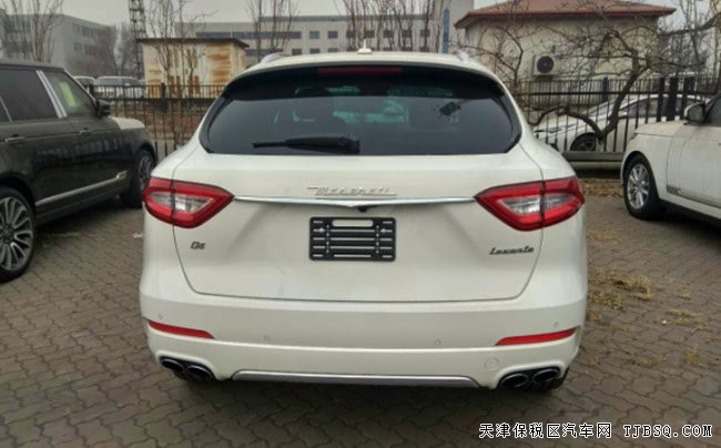 18款玛莎拉蒂莱万特SUV加规版 天津港现车钜惠专享