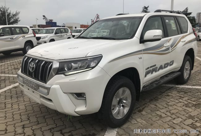 2018款丰田霸道4000中东版 7座SUV现车港口精选