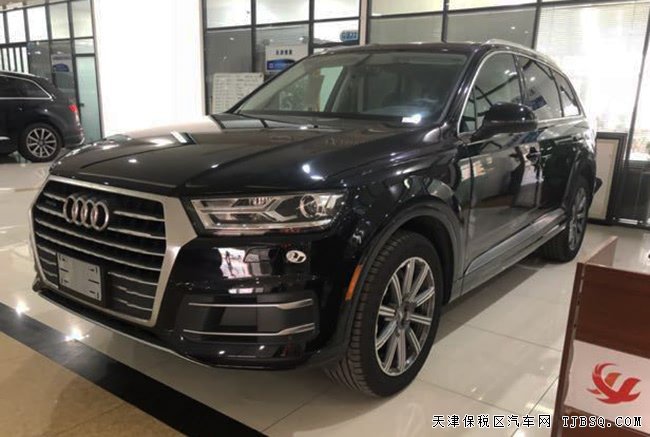 平行进口车18款奥迪Q7加规版 全景/20轮/七座现车58万