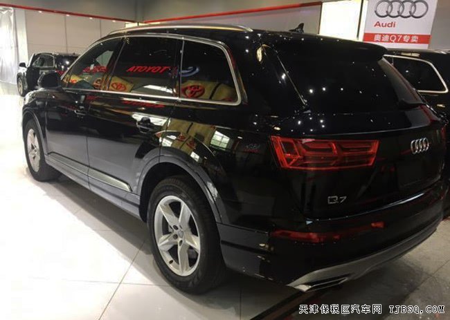 平行进口车奥迪Q7加拿大版7座SUV 18款现车优惠酬宾