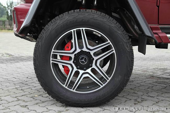 平行进口车17款奔驰G550加规版 4x4版复古越野现车352万