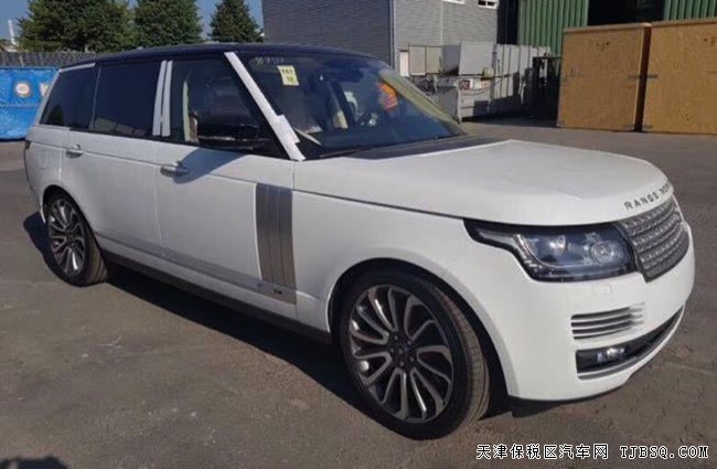 17款路虎揽胜5.0T创世加长版 四座/22轮/全景现车199万