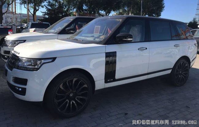 17款路虎揽胜5.0T创世加长版 4座/22轮/黑耀包现车196万