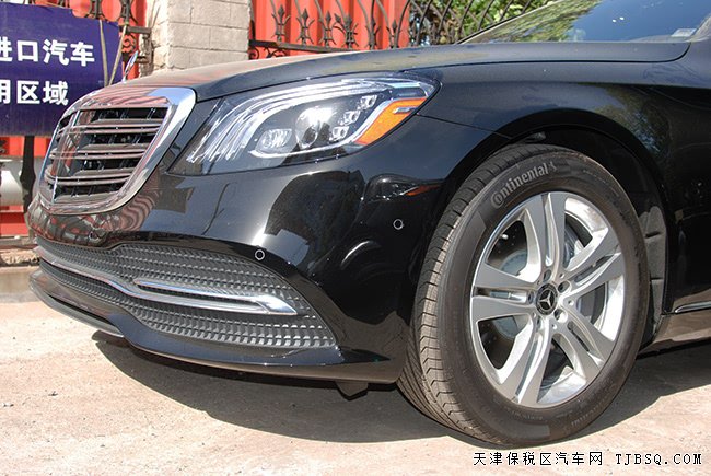2018款奔驰S450四驱长轴美规版 驾辅包/PO1包现车115万