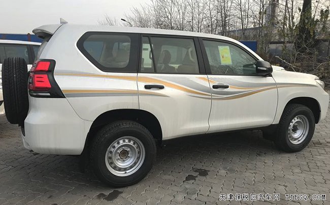 2018款丰田霸道2700中东版 天窗/后挂备胎/17轮现车45万
