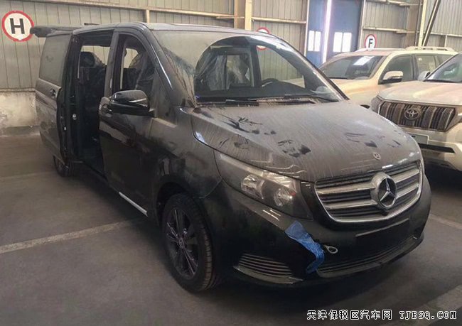 2018款奔驰V250加长版 七座真皮/18轮/电动门现车55.5万