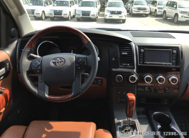 2018款丰田红杉5700四驱白金版 雷测/7座/20轮现车94万