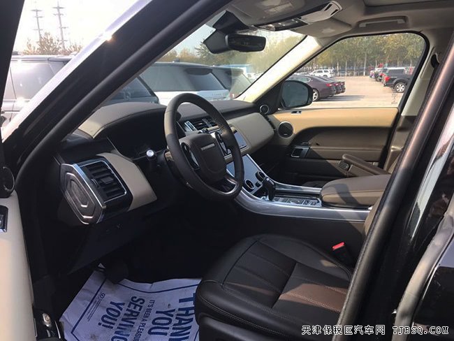 2019款路虎揽胜运动汽油版 LED大灯/视觉辅助现车91.5万