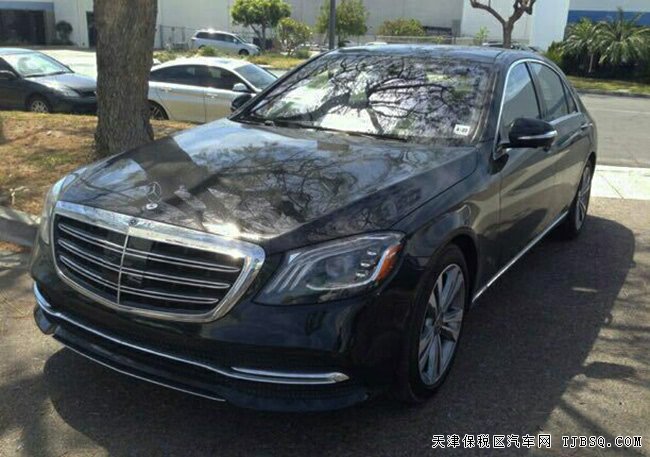 2018款奔驰S560美规版 19轮/豪华包/雷达测距现车146万