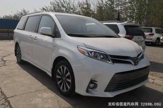 2018款丰田塞纳四驱顶配版7座MPV 3.5L现车优购