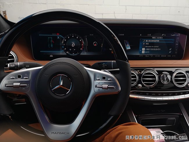 2019款奔驰迈巴赫S560加规版 大饼轮/魔术天窗现车293万