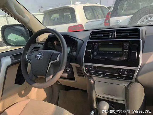 19款丰田普拉多2700中东版 7座/17轮/后挂备胎现车44万