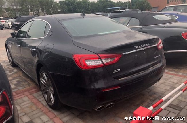 18款玛莎拉蒂总裁3.0T加规版 运动包/天窗/电吸现车119万