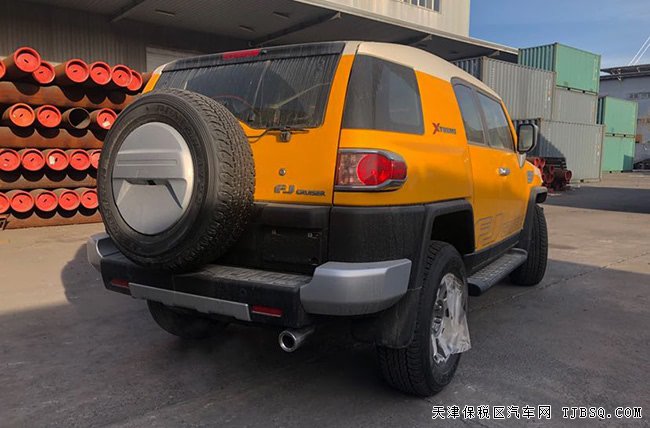 19款丰田FJ酷路泽中东版 8气囊/JBL/差速锁现车51.5万