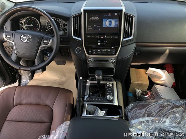 19款丰田酷路泽5700中东版 20轮/12气囊/雷测现车127万